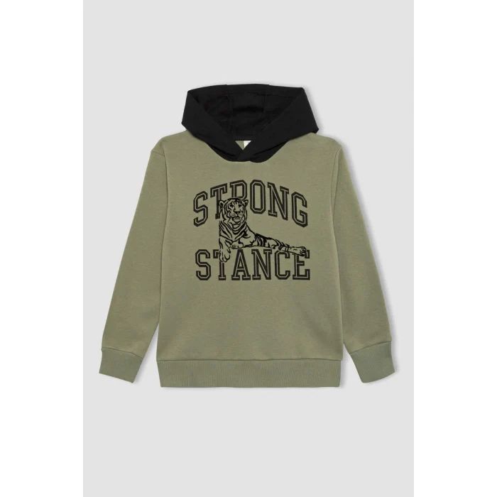 B5207 Kapüşonlu Sweatshirt Eşofman Altı 2li Takım