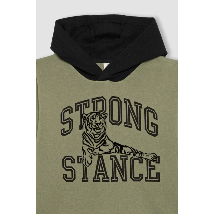 B5207 Kapüşonlu Sweatshirt Eşofman Altı 2li Takım