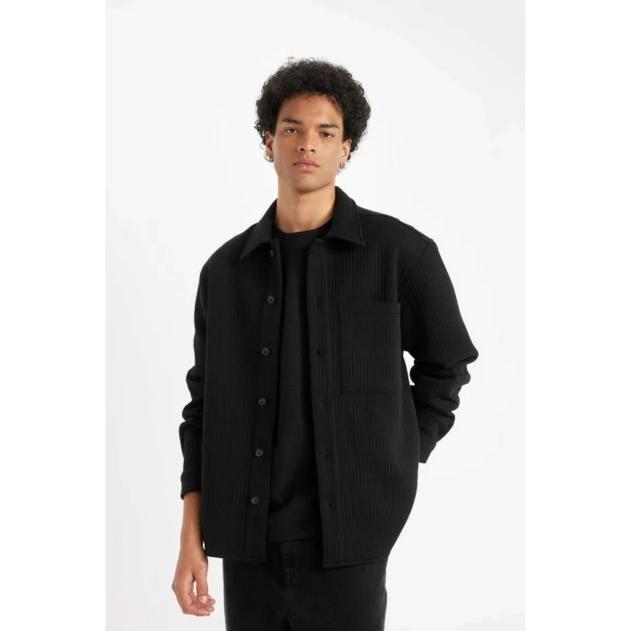 B5935 Regular Fit Kapitone Gömlek Ceket