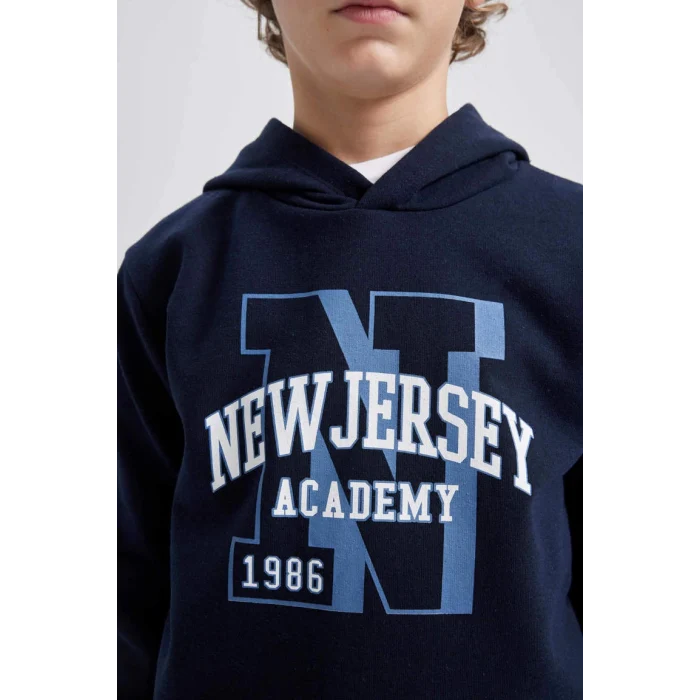 B6659 Kapüşonlu Sweatshirt Eşofman Altı 2li Takım