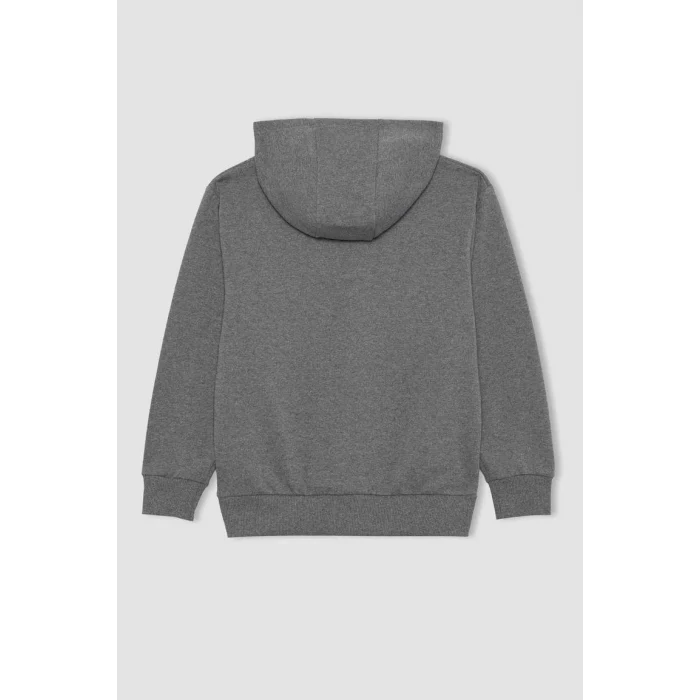 B6660 Baskılı Sweatshirt Eşofman Altı 2li Takım