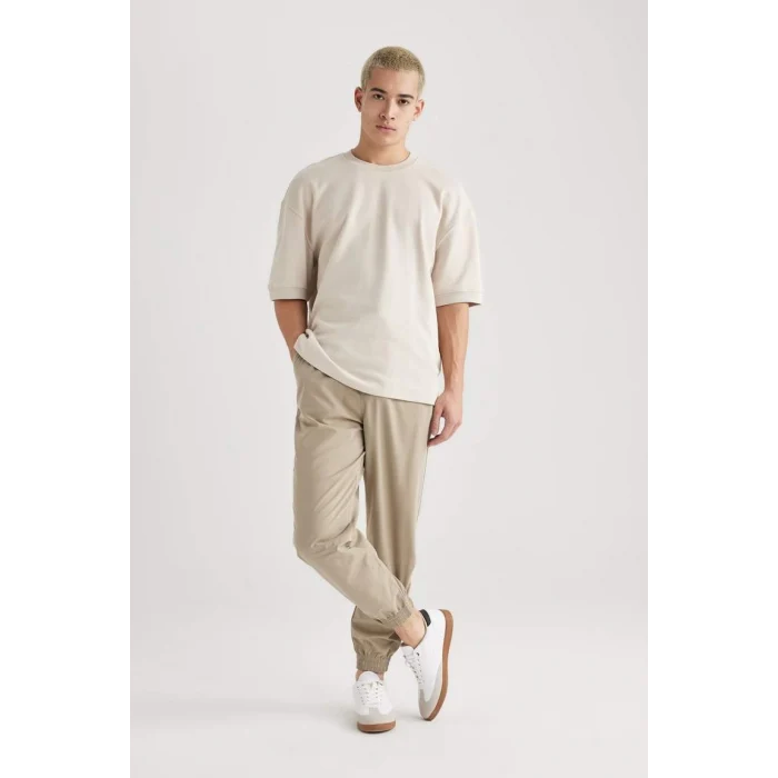 B7493 Regular Jogger Esnek Bantlı Paça Pantolon