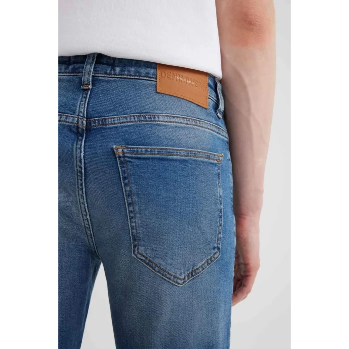 B8418 Pedro Slim Fit Dar Kalıp Jean Pantolon