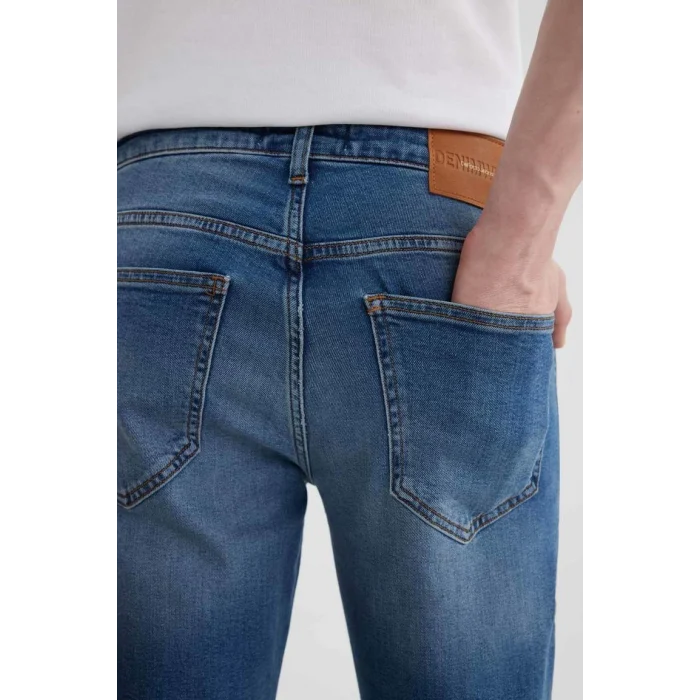 B8418 Pedro Slim Fit Dar Kalıp Jean Pantolon