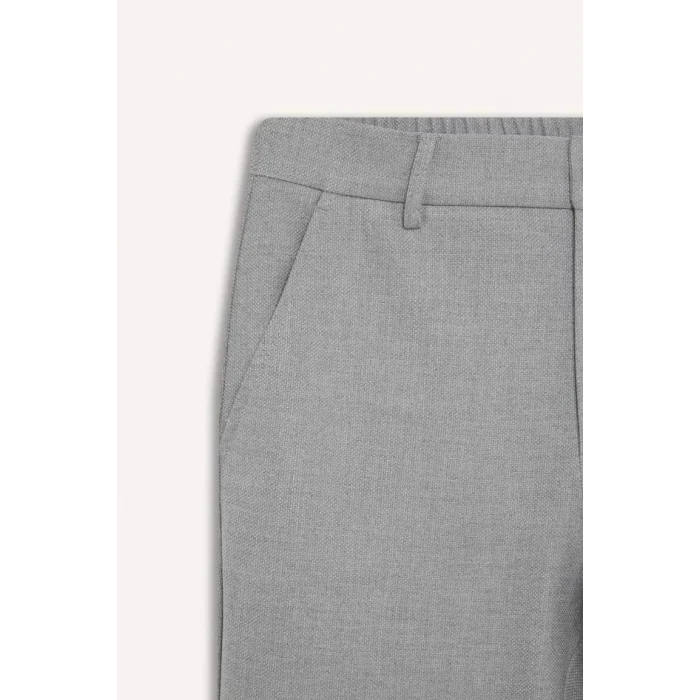 B8577 Jogger Pantolon Cepli Düz Paça