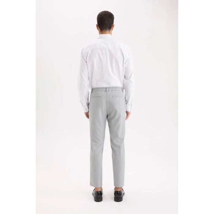 B8577 Jogger Pantolon Cepli Düz Paça