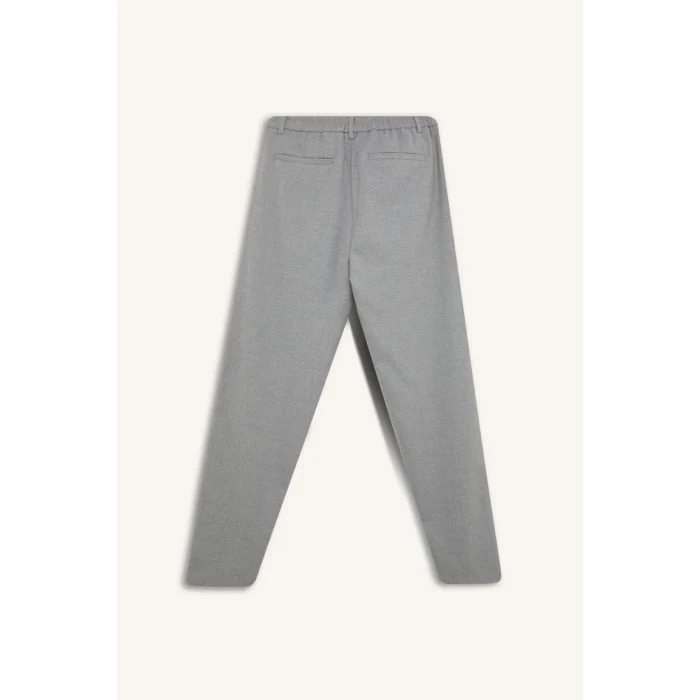 B8577 Jogger Pantolon Cepli Düz Paça