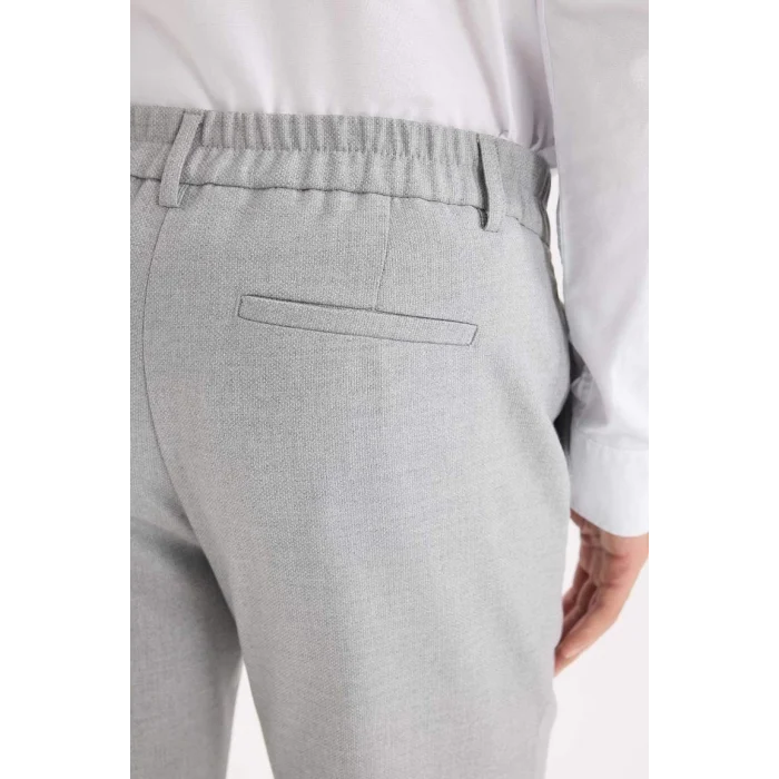 B8577 Jogger Pantolon Cepli Düz Paça