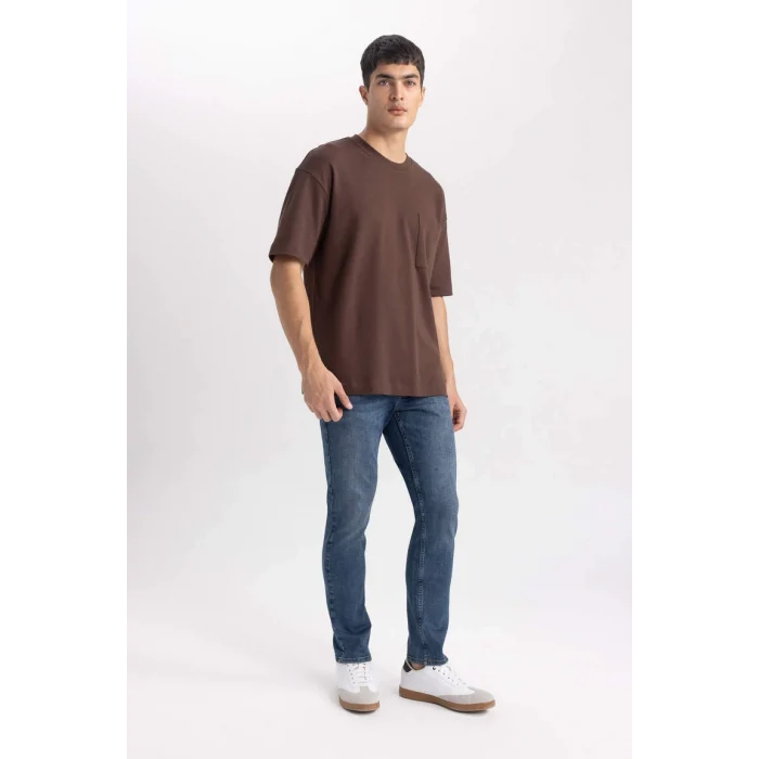 C1814 Carlo Skinny Fit Dar Paça Jean Pantolon