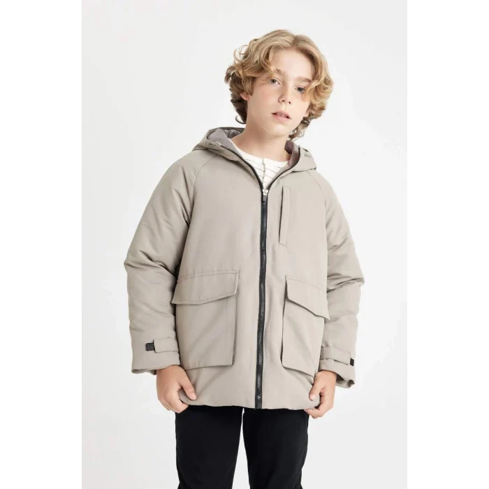 C4317 Su İtici Kapüşonlu Rüzgar Geçirmez Yağmurluk