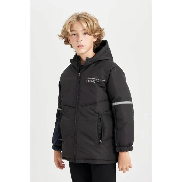 C4319 Su İtici Kapüşonlu Yağmurluk