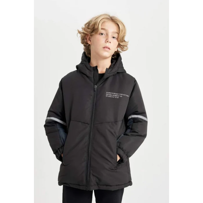 C4319 Su İtici Kapüşonlu Yağmurluk