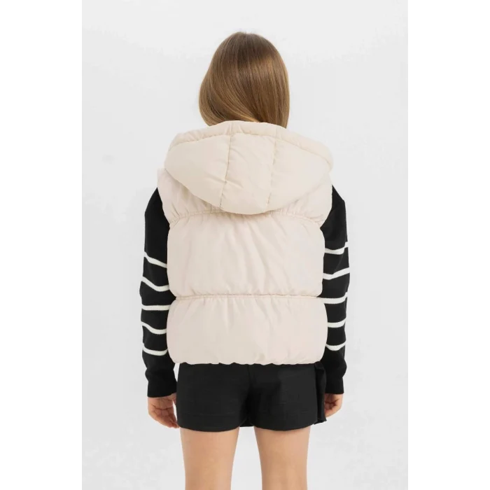 C4971 Su İtici Kapüşonlu Şişme Rüzgar Geçirmez Yelek