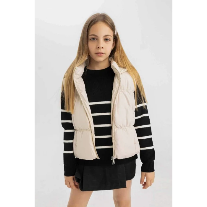 C4971 Su İtici Kapüşonlu Şişme Rüzgar Geçirmez Yelek