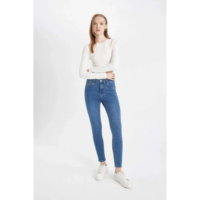 C7609 Rebeca Skinny Fit Yüksek Bel Jean Pantolon