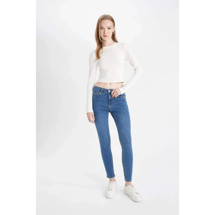 C7609 Rebeca Skinny Fit Yüksek Bel Jean Pantolon