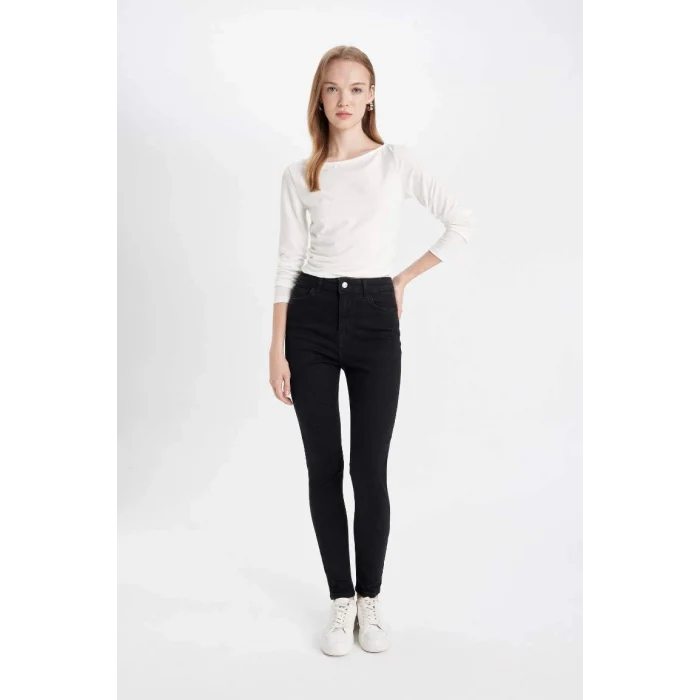 C7610 Rebeca Skinny Fit Normal Bel Jean Pantolon