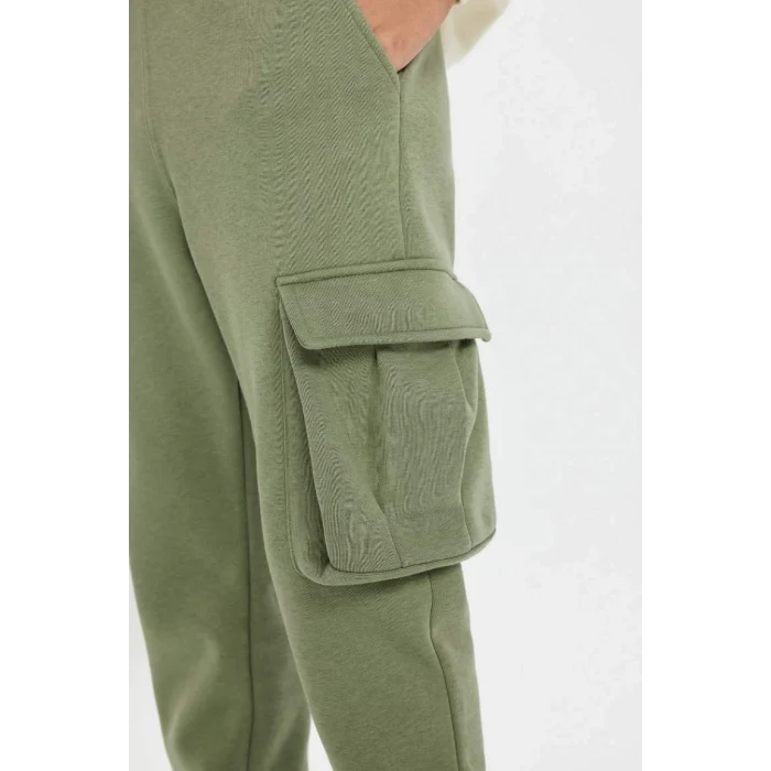 C7704 Kargo Cepli Okul Eşofman Altı