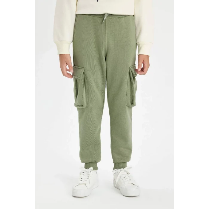 C7704 Kargo Cepli Okul Eşofman Altı