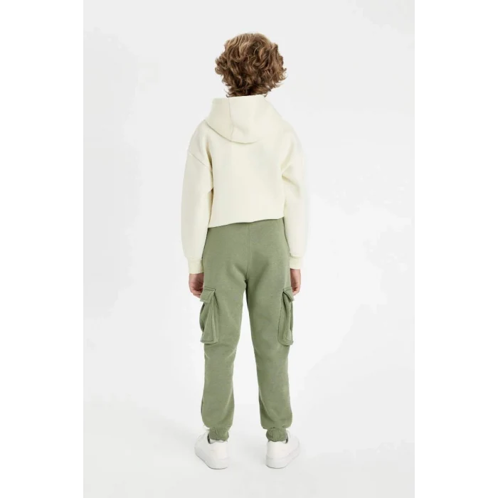 C7704 Kargo Cepli Okul Eşofman Altı