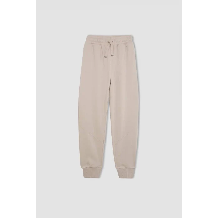 C7882 Beli Paçası Lastikli Cepli Jogger Okul Eşofman Altı