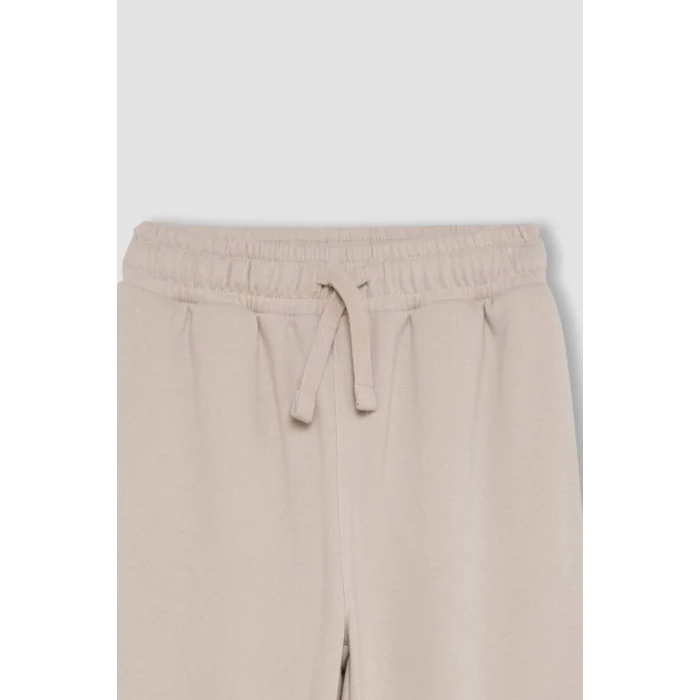 C7882 Beli Paçası Lastikli Cepli Jogger Okul Eşofman Altı