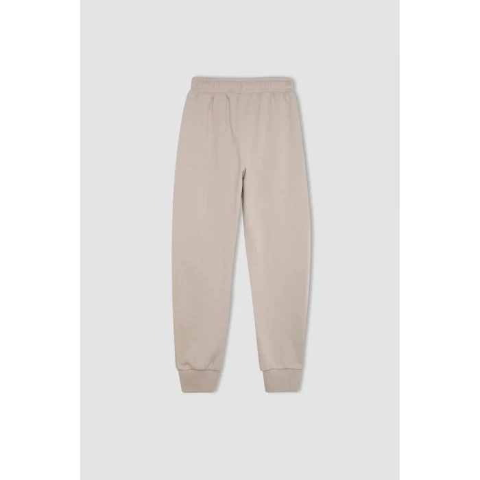 C7882 Beli Paçası Lastikli Cepli Jogger Okul Eşofman Altı