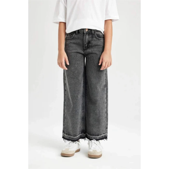 C8536 Wide Leg Geniş Paça Pantolon