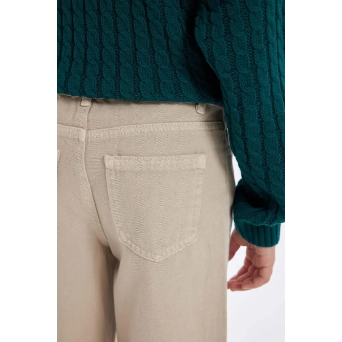 C8777 Wide Leg Geniş Paça Pamuklu Pantolon