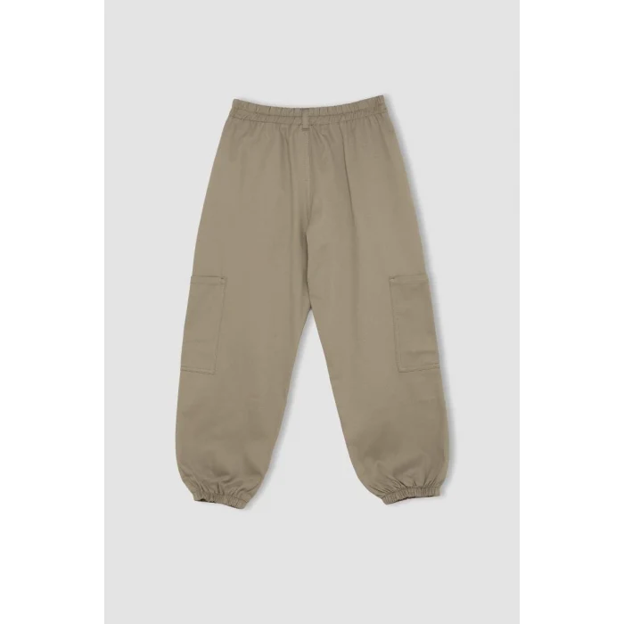 C8843 Kargo Cepli Beli Paraşüt Pantolon