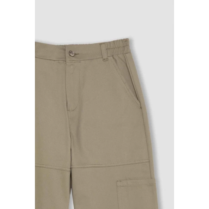 C8843 Kargo Cepli Beli Paraşüt Pantolon