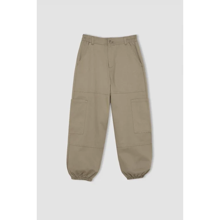 C8843 Kargo Cepli Beli Paraşüt Pantolon