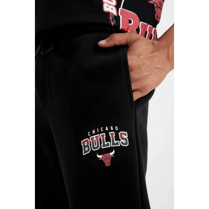 C9273 NBA Chicago Bulls Kalın Jogger Eşofman Altı