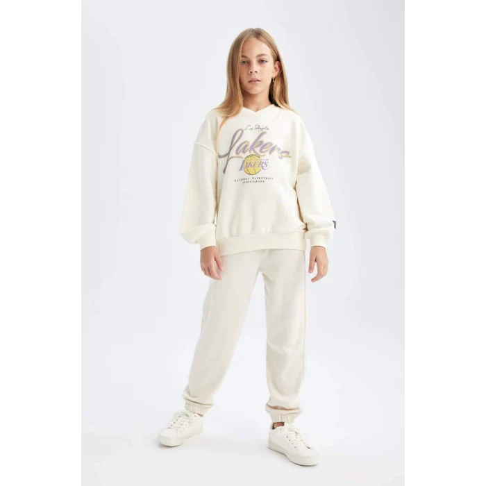 C9506 Los Angeles Lakers Oversize Fit Sweatshirt