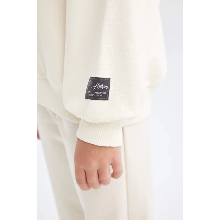 C9506 Los Angeles Lakers Oversize Fit Sweatshirt