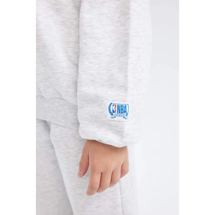 C9507 NBA Wordmark Oversize Fit Sweatshirt
