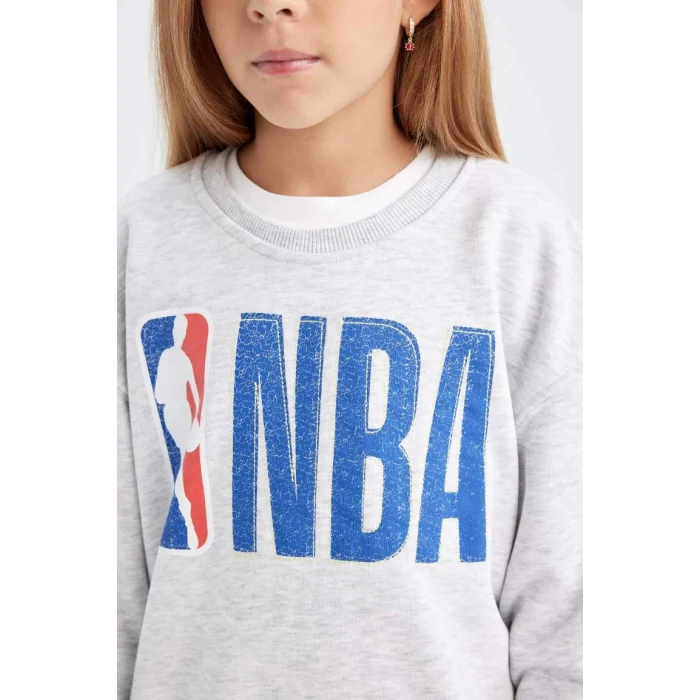 C9507 NBA Wordmark Oversize Fit Sweatshirt