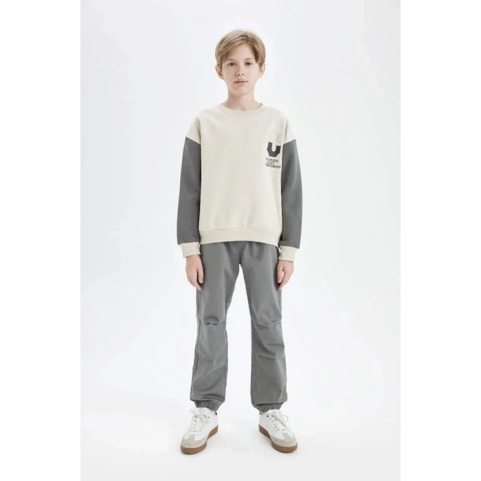 C9808 Oversize Fit Kalın Sweatshirt