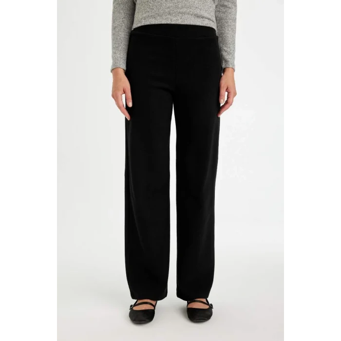 D0361 Wide Leg Selanik Kumaş Pantolon