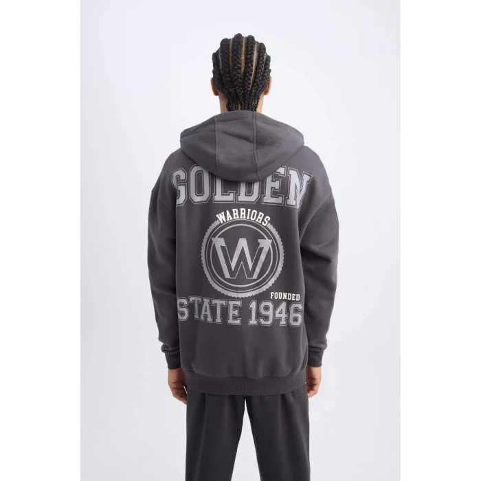 D0674 Golden State Warriors Boxy Fit Sweat Shirt