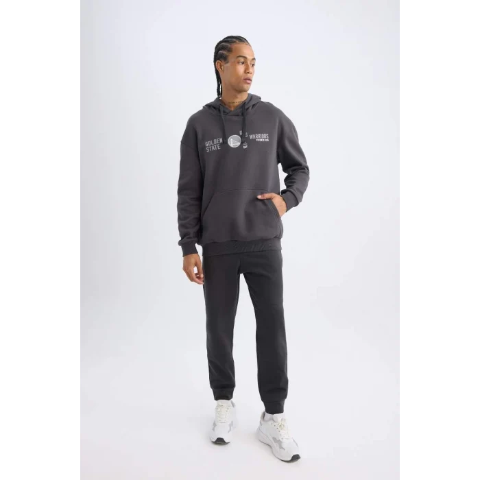 D0674 Golden State Warriors Boxy Fit Sweat Shirt