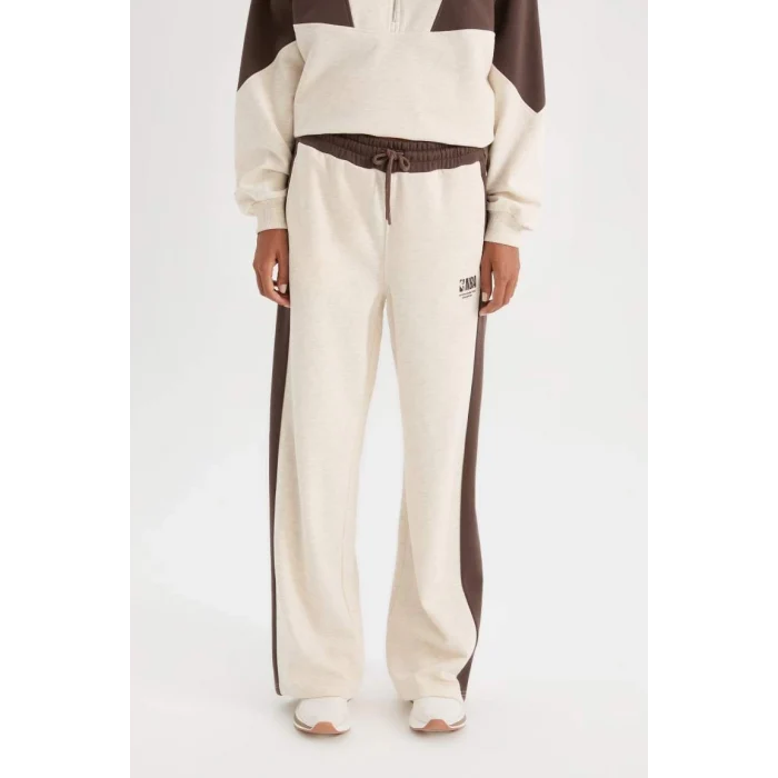 D0686 NBA Wordmark Wide Leg Eşofman Altı