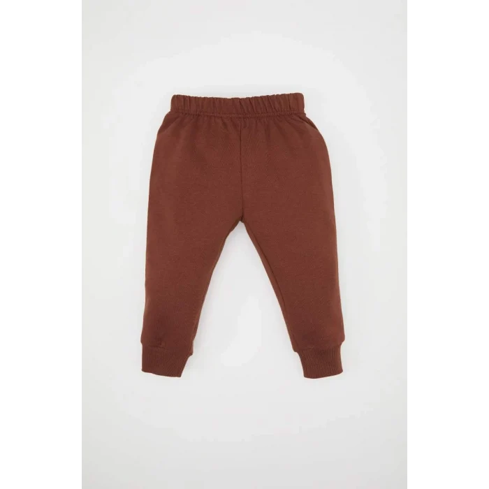 D0721 Baskılı Sweatshirt Beli Lastikli Eşofman Altı