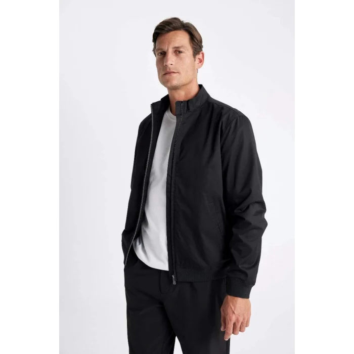 D1238 Slim Fit Dik Yaka Mont