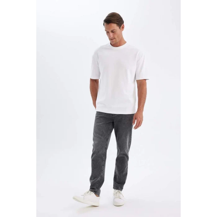 D2379 90s Slim Fit Dar Kalıp Jean Pantolon