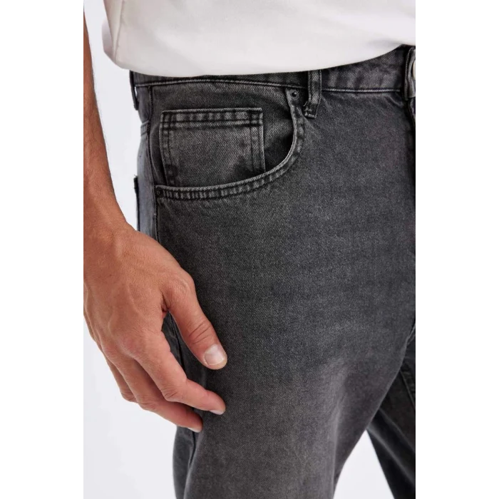 D2379 90s Slim Fit Dar Kalıp Jean Pantolon