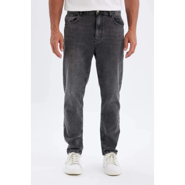 D2379 90s Slim Fit Dar Kalıp Jean Pantolon