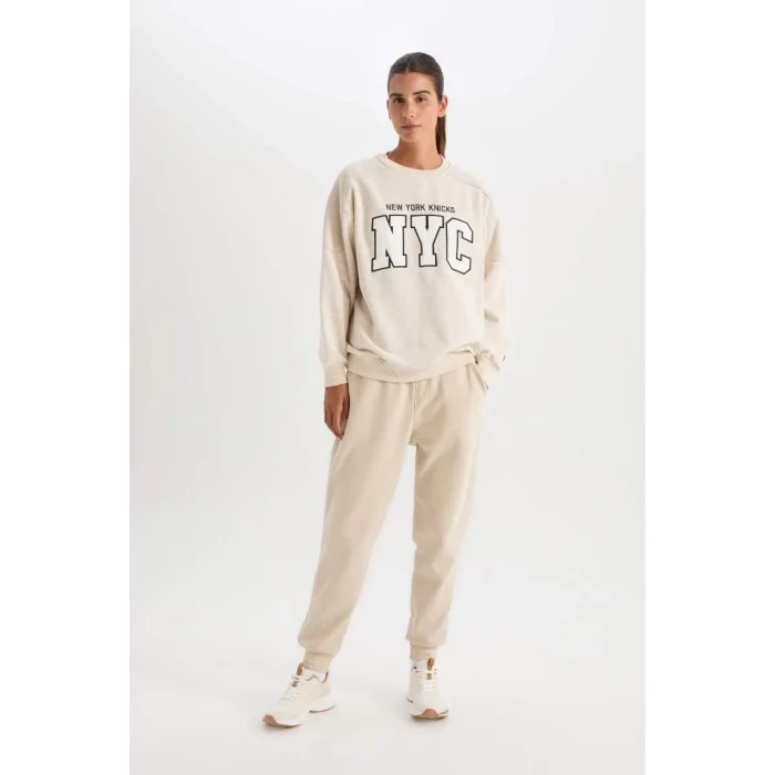 D2429 NBA New York Knicks Oversize Sweatshirt