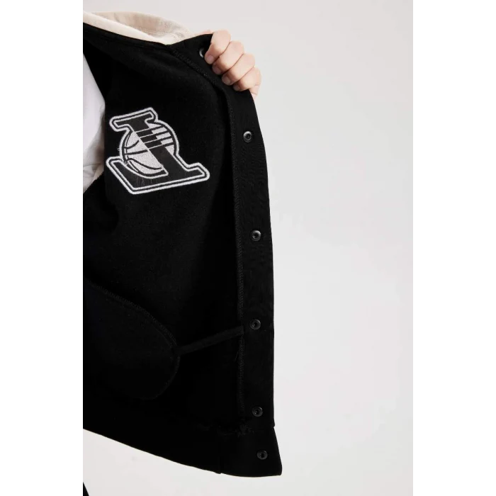 D3118 NBA Current Teams Kapüşonlu Çıtçıt Kapamalı Hırka