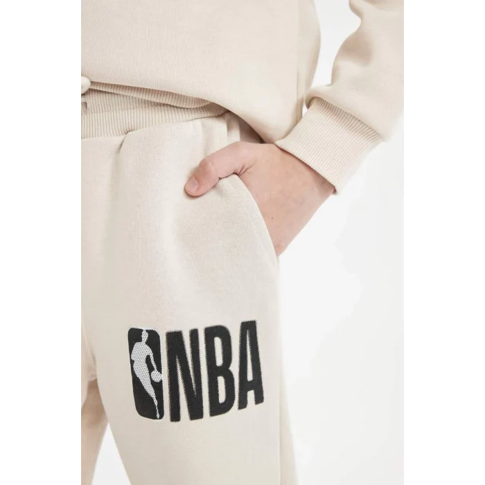 D3150 NBA Current Teams Beli Paçası Lastikli Jogger Eşofman Altı